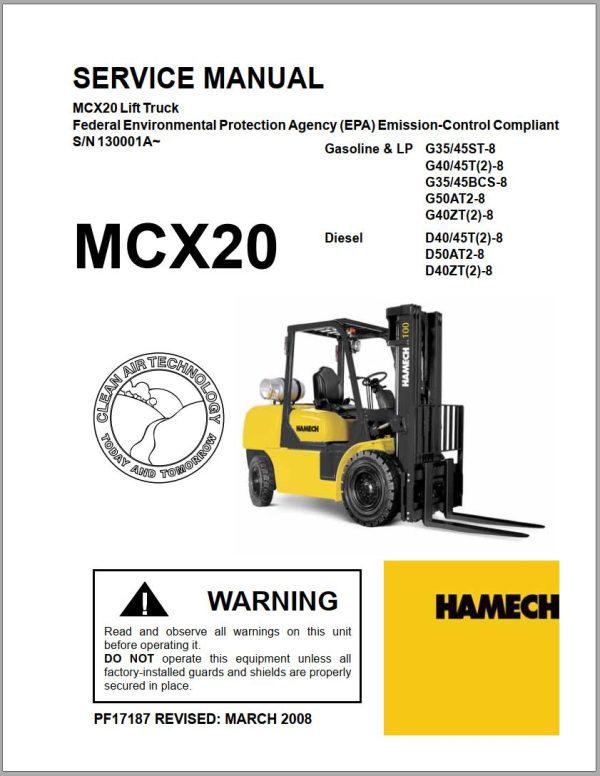 Crown IC Hamech MCX20 Schematics Operation Maintenance Service Manual
