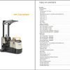 Crown Pallet MPC 3000 Parts Catalog Service Manual
