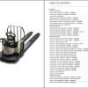Crown Pallet PE 4500 AC Parts Catalog Service Manual