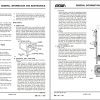 Crown Pallet PTH 50 Parts Catalog Service Manual before SN 7 512500 1
