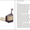 Crown Pallet PW Parts Catalog Service Manual