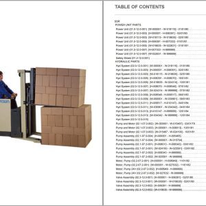 Crown Pallet SSR Parts Catalog Service Manual