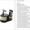 Crown Tow Tractor TWR TR 3000 Parts Catalog Service Manual