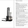 Crown Walkie Stacker WE WS 2300 Parts Catalog Service Manual