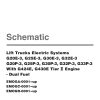 Daewoo Forklift G20E 3 to G33P 3 Electric Schematic SB4172E01