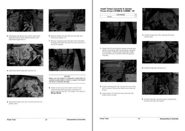 Daewoo Forklift GC20 2 to D30S 2 Service Manuals SB2032E01 1