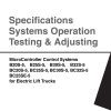 Daewoo MicroController Control System B20S 5 to BC25SE 5 Testing Adjusting SB4200E00