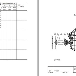 Dalian Forklift CPCD100 Parts Book EN CZ 2