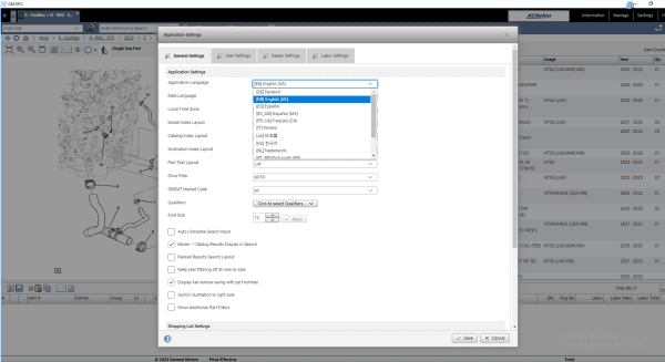 General GMIO Motors Asia Africa EPC 02.2023 Spare Parts Catalog 10