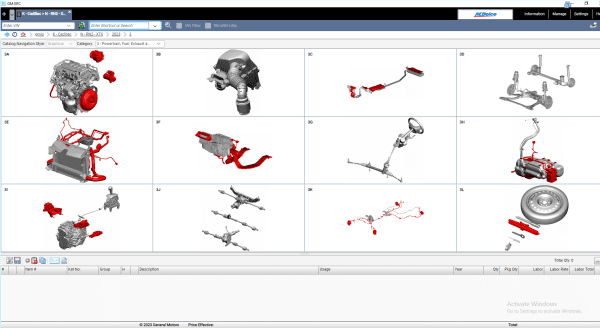 General GMIO Motors Asia Africa EPC 02.2023 Spare Parts Catalog 7