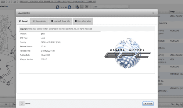 General Motor GMNA GMIO EPC 02.2023 Spare Parts Catalogue 2