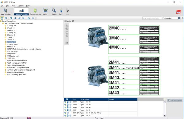 HATZ Diesel EPO Sys ElectrONIOC Parts Order System 2