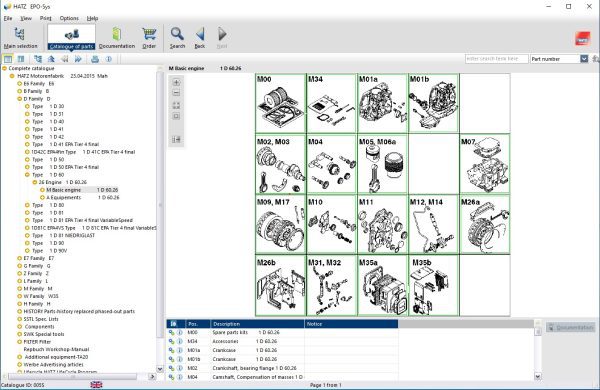 HATZ Diesel EPO Sys ElectrONIOC Parts Order System 5