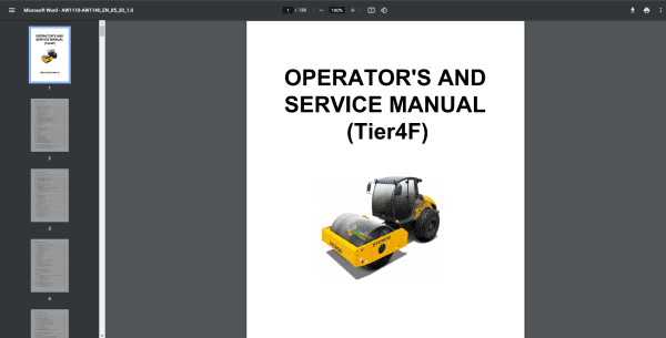 Hyundai CERES Heavy Equipment Operator Manual Updated 03.2023 Offline DVD 5