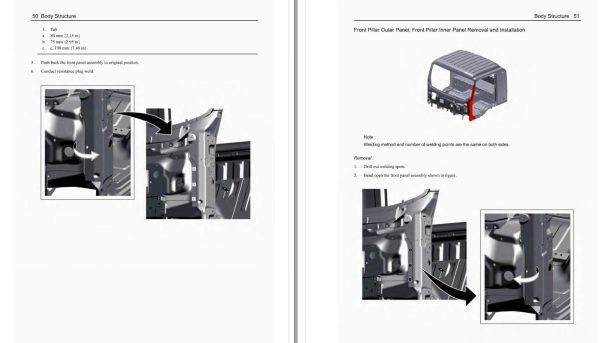 Isuzu Truck FG Series FG E Body Repair Manual 1