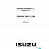 Isuzu Truck FG06 E Workshop Manual