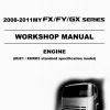 Isuzu Truck FX GX Series Workshop Manual