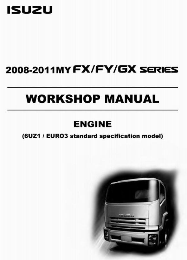 Isuzu Truck FX GX Series Workshop Manual