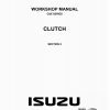 Isuzu Truck HDT06 E Clutch Workshop Manual