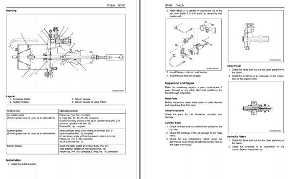 Isuzu Truck HDT06 E Clutch Workshop Manual 1