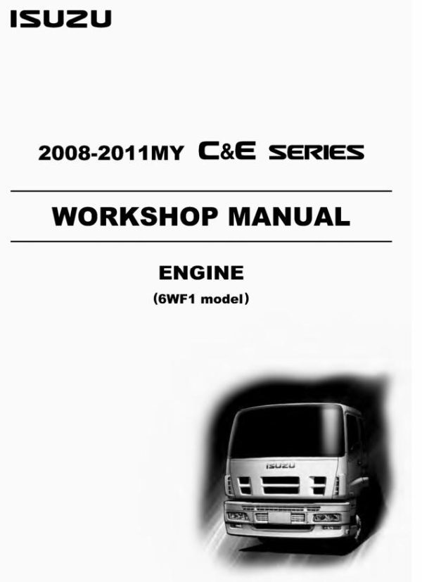Isuzu Truck HDT08 E Workshop Manual