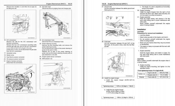 Isuzu Truck HDT09 E Workshop Manual 1