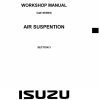 Isuzu Truck HDT96 02 01 E.S Workshop Manual