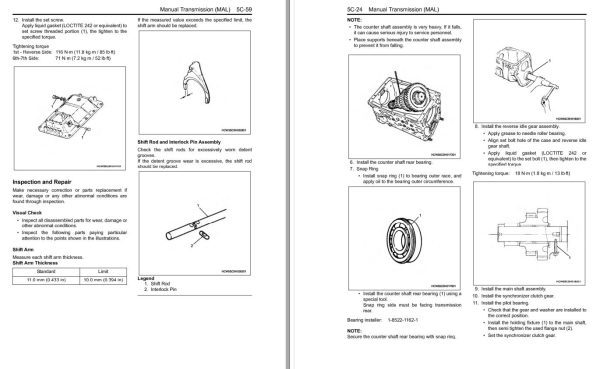 Isuzu Truck LV09 E Transmission Workshop Manual 1