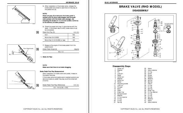 Isuzu Truck MDT96 03 01 E Workshop Manual 1