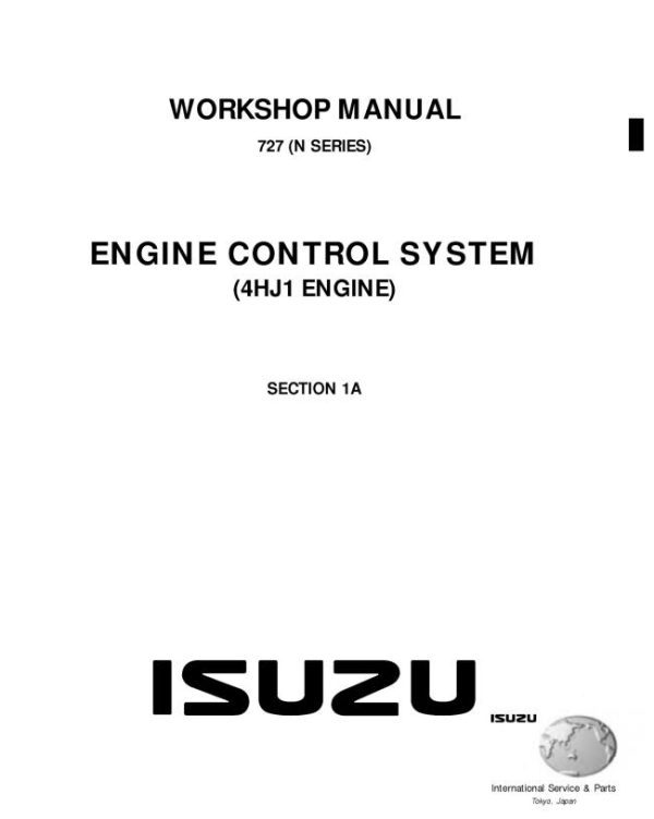 Isuzu Truck N06 E Workshop Manual