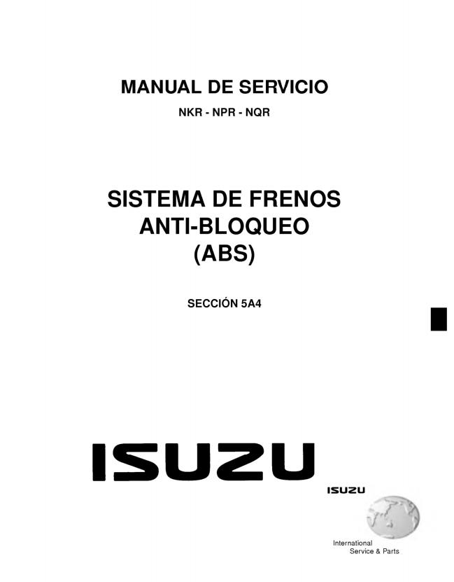 Isuzu Truck N06 S Workshop Manual ES