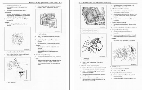 Isuzu Truck N08 S Workshop Manual ES 1