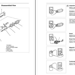 Isuzu Truck TF06 01 E Workshop Manual 1