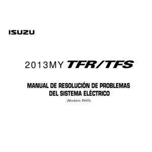 Isuzu Truck TF13 S Electrical Troubleshooting Manual ES