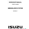 Isuzu Truck UC10 E Workshop Manual