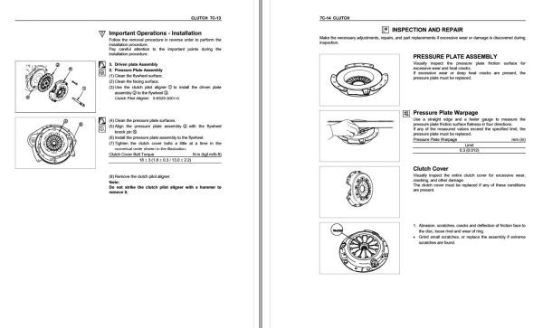 Isuzu Truck UC10 E Workshop Manual 1