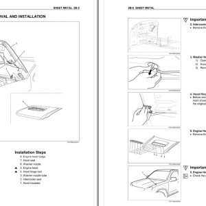 Isuzu Truck UC11 E Workshop Manual 1