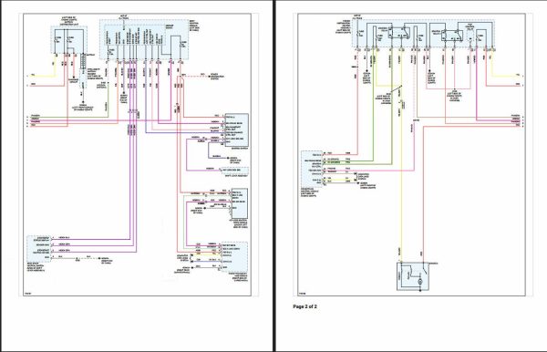 Jeep Compass 4WD L4 2.4L 2021 Electrical Wiring Diagram 2