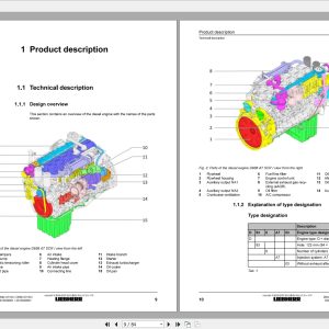 Liebherr Diesel Engines 4.2GB PDF Operating Service Manuals 4