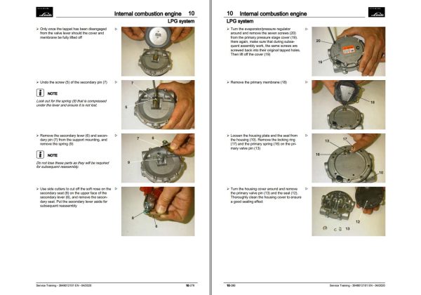 Linde IC Truck H40D 02 to H50D 02 H40T 02 to H50T 02 Service Training 2