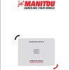 Manitou Telehandler Technical Manuals Multi languages 1