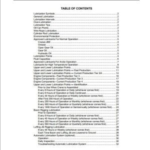 Manitowoc Crane 14000 Lubrication Guide 2021
