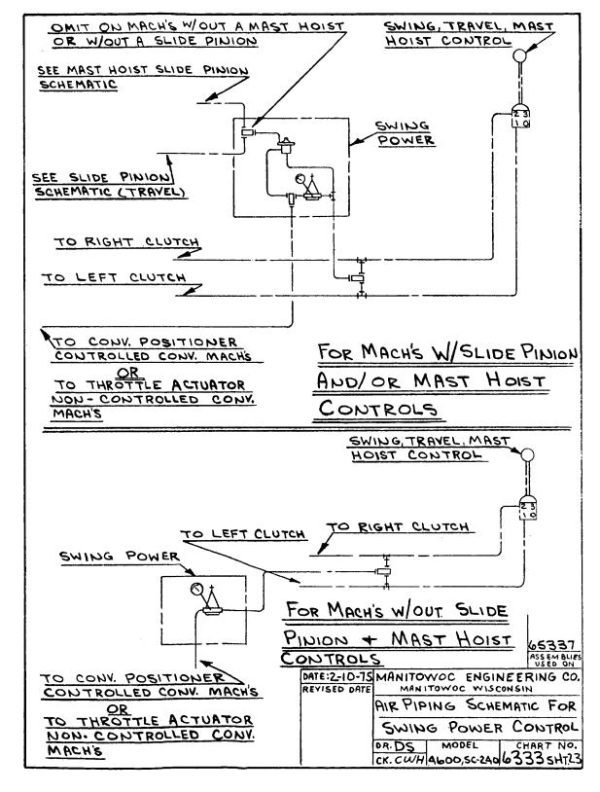 Manitowoc Crane 7000 Air Schematic 1