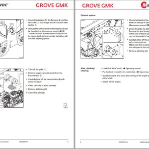 Manitowoc Crane GMK3050 2 Maintenance Manual 1