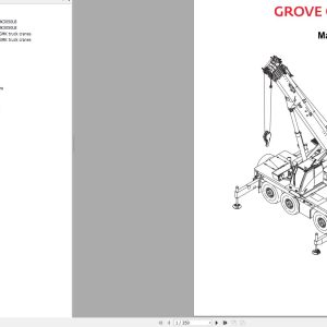 Manitowoc Crane GMK3050LB Maintenance Manual