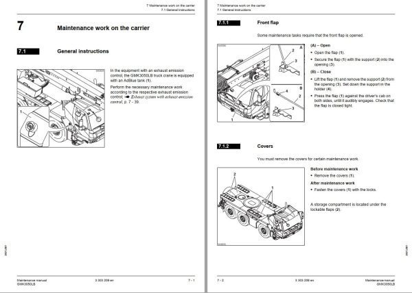 Manitowoc Crane GMK3050LB Maintenance Manual 1