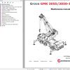 Manitowoc Crane GMK3055 1 GMK3050 1 Maintenance Manual
