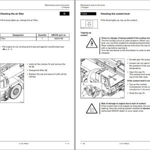 Manitowoc Crane GMK3055 1 GMK3050 1 Maintenance Manual 1