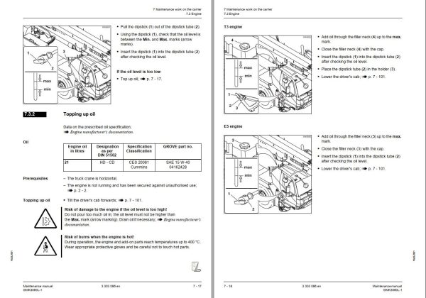 Manitowoc Crane GMK3060L 1 Maintenance Manual 1