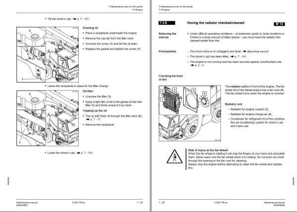 Manitowoc Crane GMK3060L Maintenance Manual 1